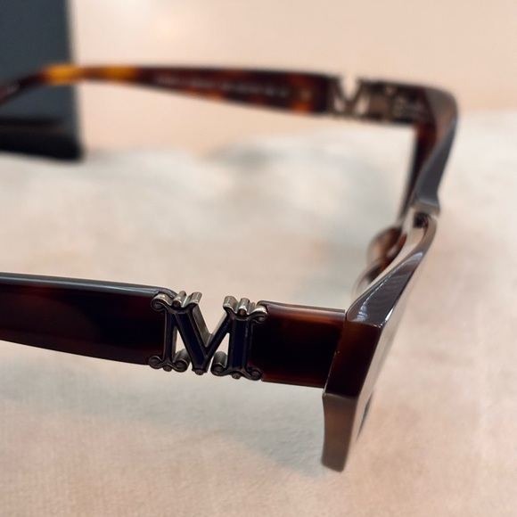 MaxMara MM0057 Brown Tortoise Sunglasses NEW RETAIL $495 - Picture 5 of 10